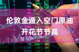 伦敦金遁入空门原油开花节节高