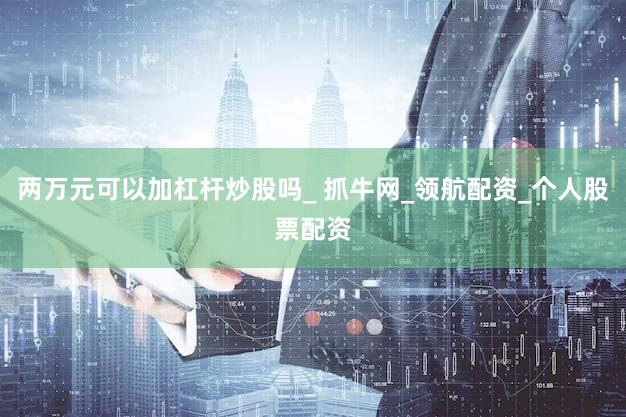 两万元可以加杠杆炒股吗_ 抓牛网_领航配资_个人股票配资